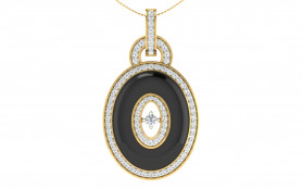 Diamond & Enamel Classic Jewellery Set 