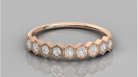 Diamond Stack Ring 