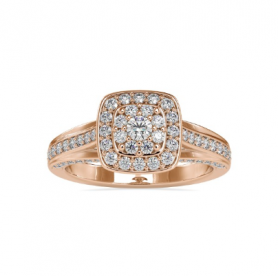 Traditional Diamond  Ring  Luminous Collection