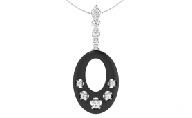 Classic - Diamond & Enamel Jewellery Set 
