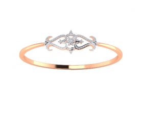 Diamond Tradition Oval Bangle 
