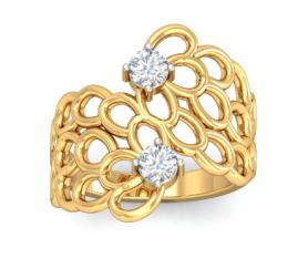 Contemporary  Diamond Band