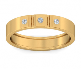 Trio Diamond Band - Men's Collection