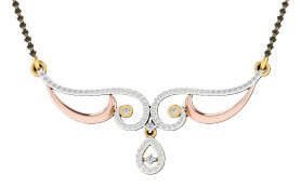 Diamond Traditional Mangalsutra - Auspicious Thread